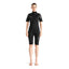 OUZO 3mm Unisex Neopren Shorty Taucheranzug - Kurzarme Thermal Diving Suit