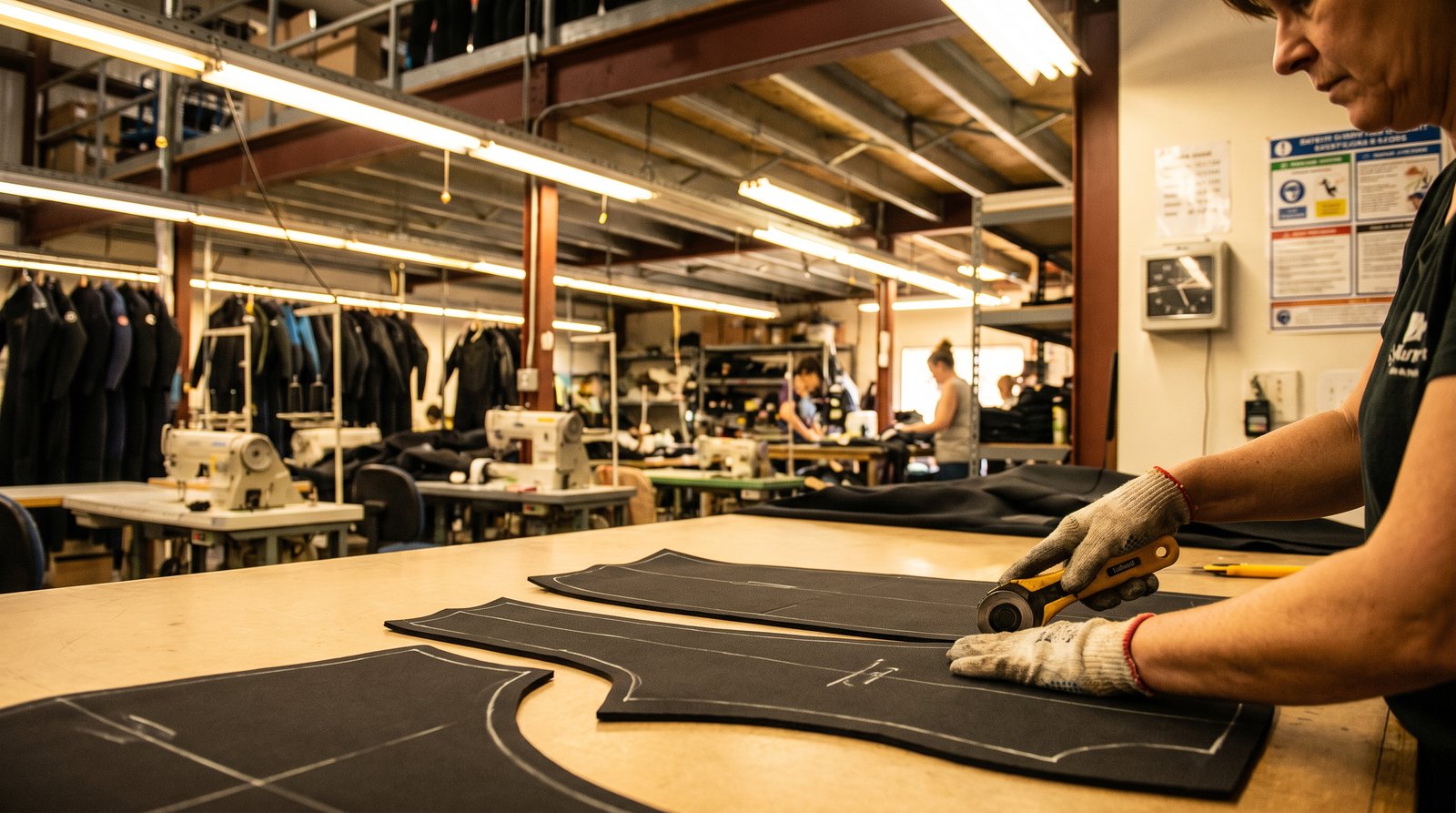 OEM Wetsuit Customization Process