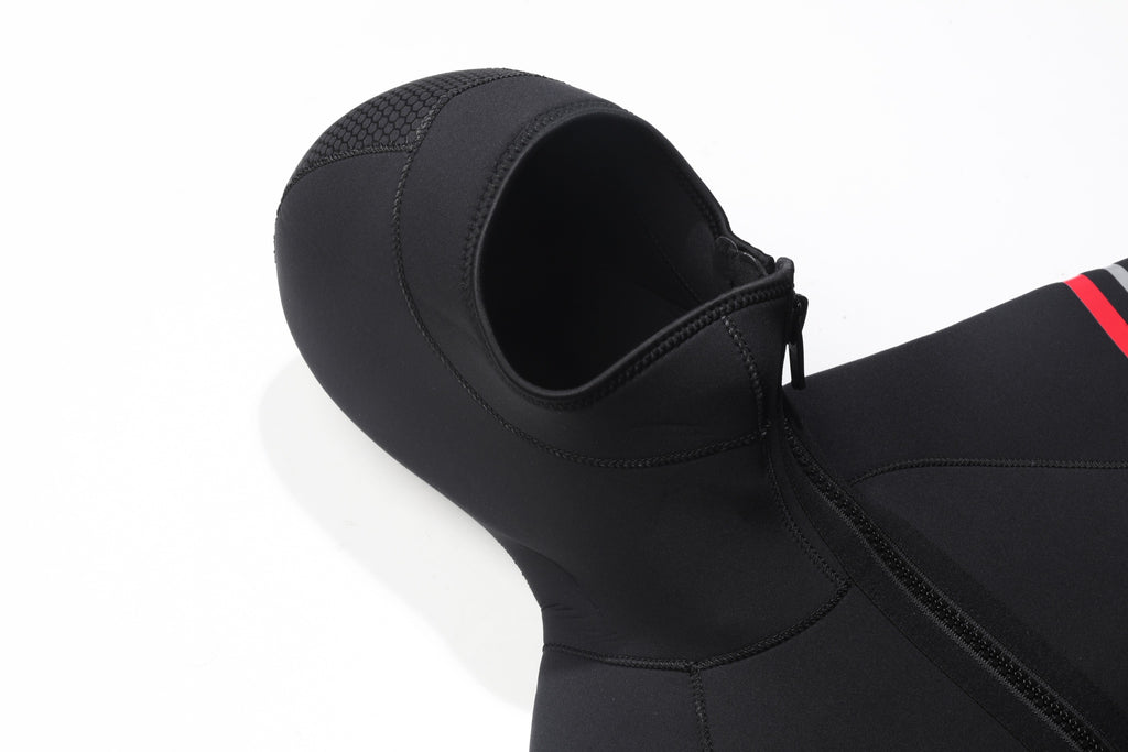 OUZO 5mm Black Neoprene One-Piece Wetsuit - Cold Water Diving Suit - image 13