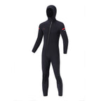 OUZO 5mm Black Neoprene One-Piece Wetsuit - Cold Water Diving Suit - image 2