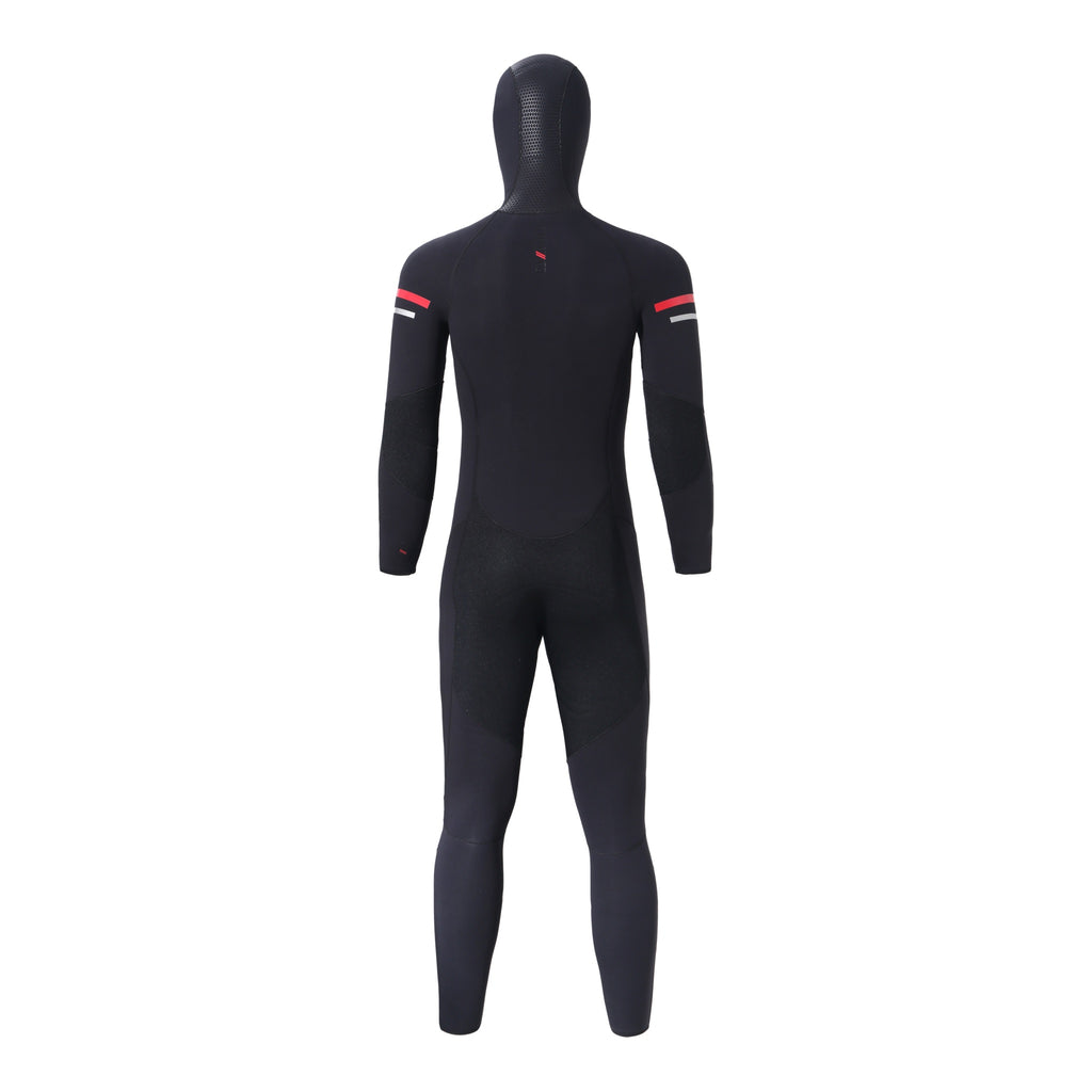 OUZO 5mm Black Neoprene One-Piece Wetsuit - Cold Water Diving Suit - image 3