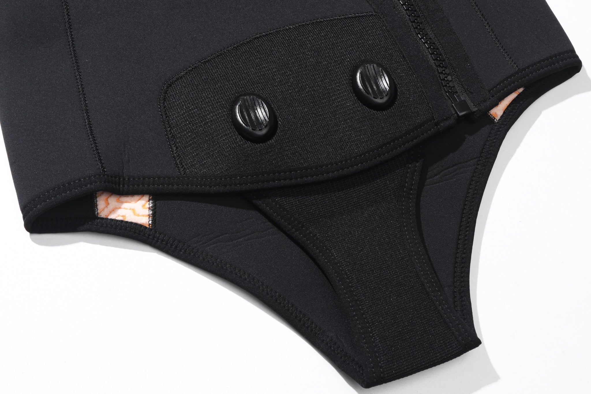OUZO 5mm Black Neoprene Two-Piece Wetsuit Set - Cold Water Diving Suit - image 10