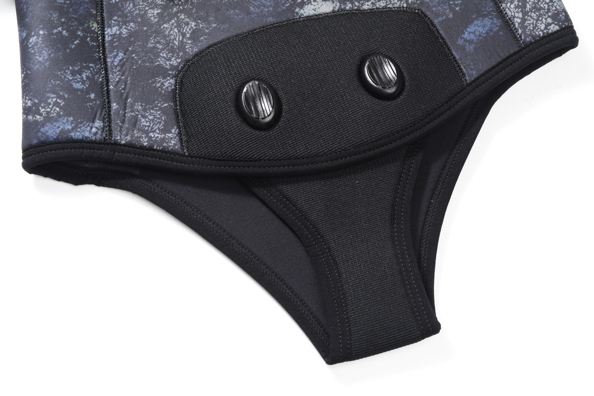 OUZO 7mm Camo Neoprene Two-Piece Wetsuit Set - Cold Water Spearfishing Diving Suit - image 14
