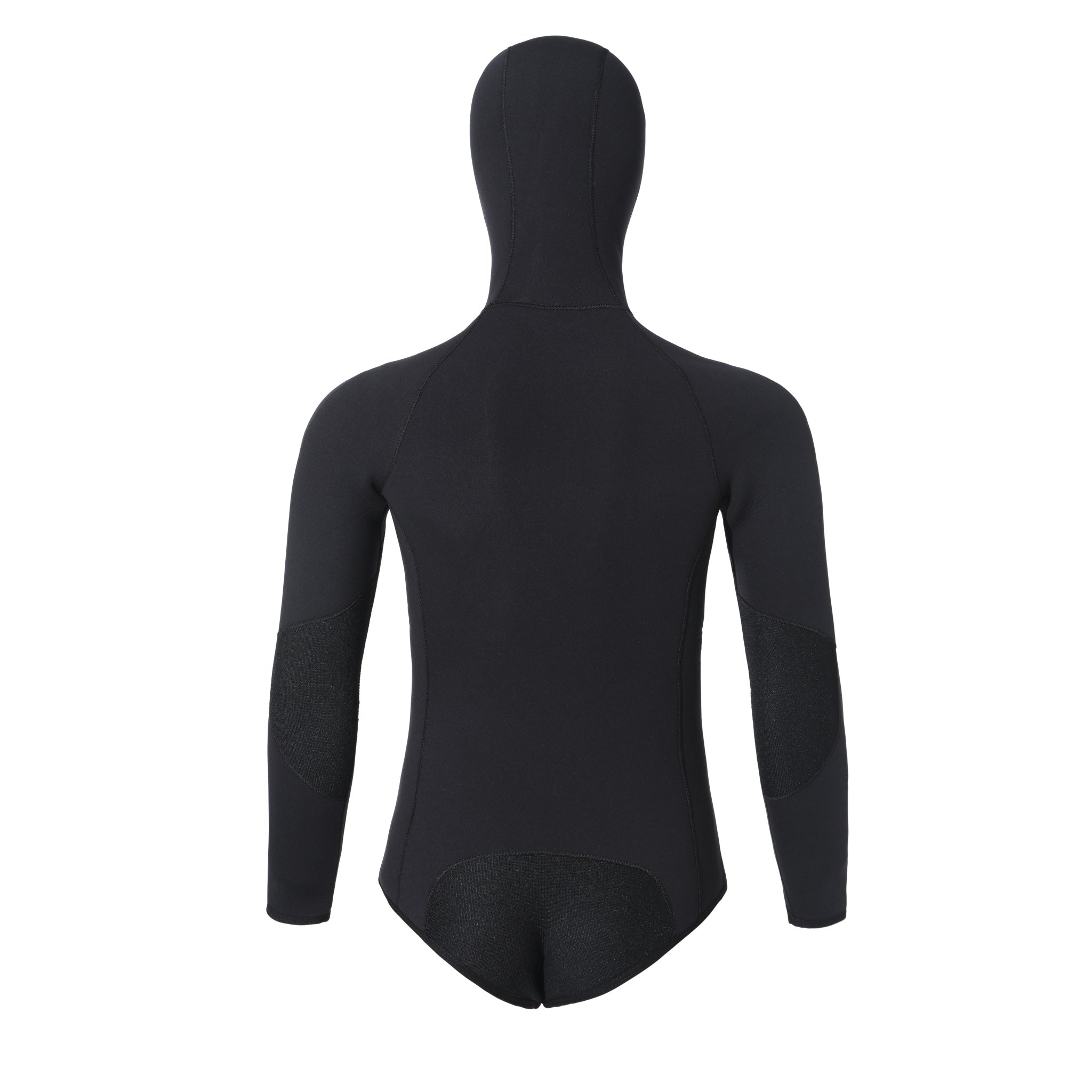 OUZO 5mm Black Neoprene Two-Piece Wetsuit Set - Cold Water Diving Suit - image 3