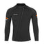 OUZO Dive 1.5mm Neoprene Wetsuit Top for Men & Women | Front Zip Long Sleeve Thermal Jacket for Scuba, Surfing & Snorkeling