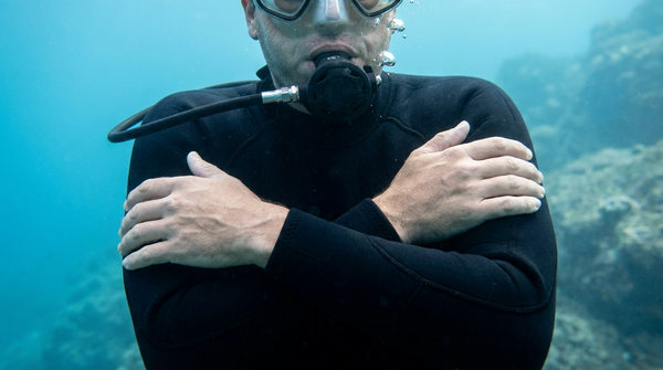 Cold water diving fatigue pain point for longer spearfishing sessions