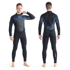 OUZO 3mm Neopren-Einteiler für Herren - Thermo-Tauchanzug mit Ganzkörperbedeckung