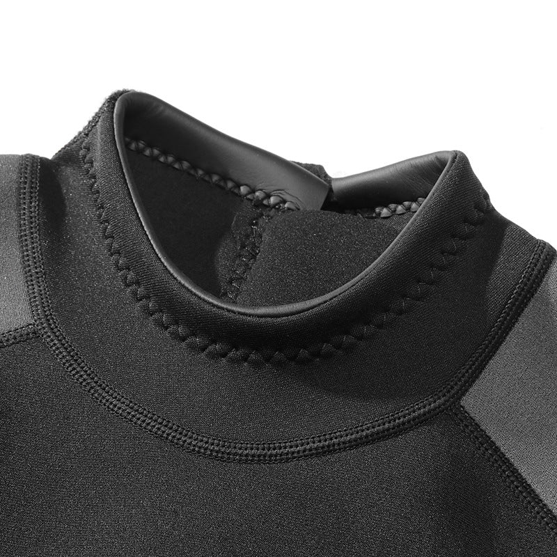 OUZO 1,5mm Herren Neopren Shorty-Tauchanzug - Kurzärmeliger Thermal-Tauchanzug