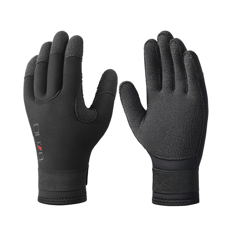OUZO 5mm Kevlar Taucherhandschuhe - Schnittfeste Thermohandschuhe