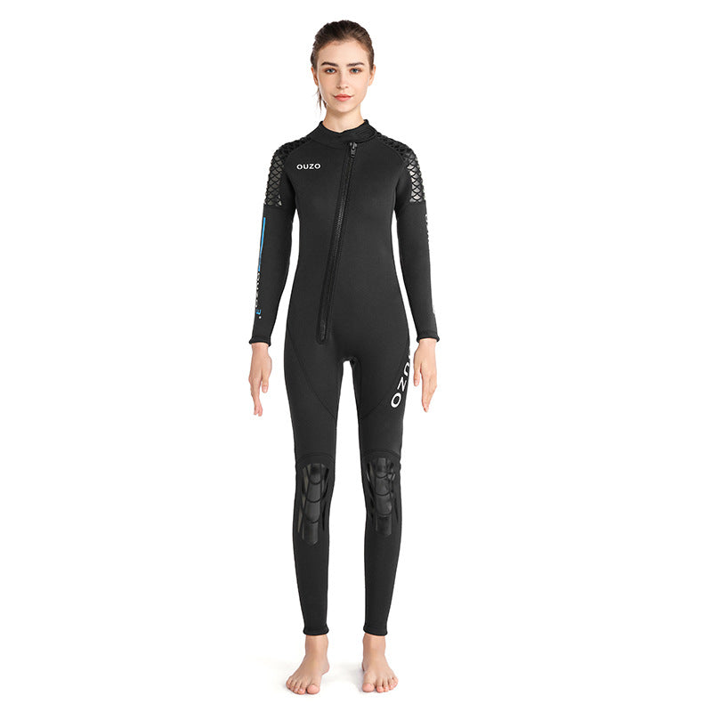 OUZO 3mm Neopren Rashguard für Damen - UV-Schutz Schwimmshirt Hauptbild