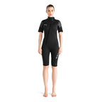 OUZO 3mm Unisex Neopren Shorty Taucheranzug - Kurzarme Thermal Diving Suit