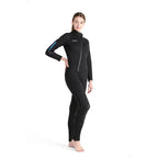 OUZO 5mm Neopren Einteiler für Damen – Ganzkörper-Thermotauchanzug