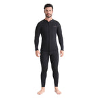 OUZO 3mm Neopren Herren zweiteiliger Tauchanzug Set - Thermischer Tauchanzug