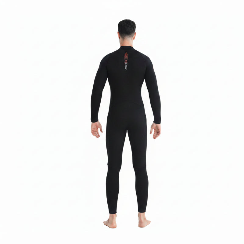 OUZO 5mm Unisex Neopren Einteiler-Neoprenanzug – Thermischer Ganzkörper-Tauchanzug