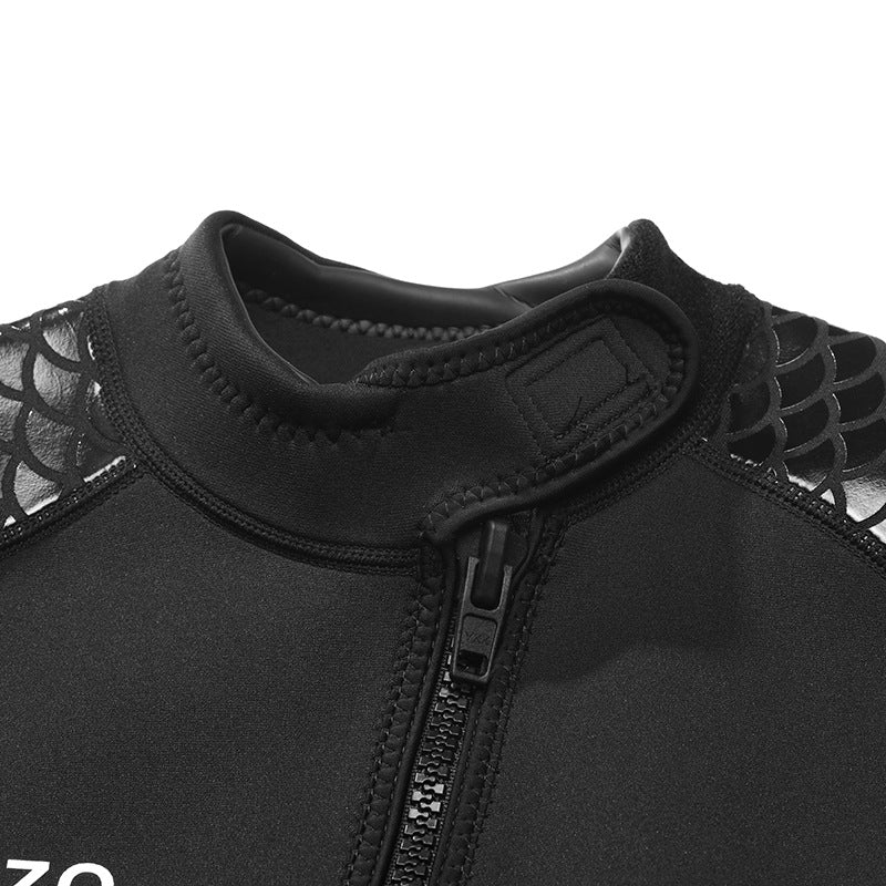 OUZO 3mm Neopren Rash Guard für Damen – UV-Schutz Schwimmshirt