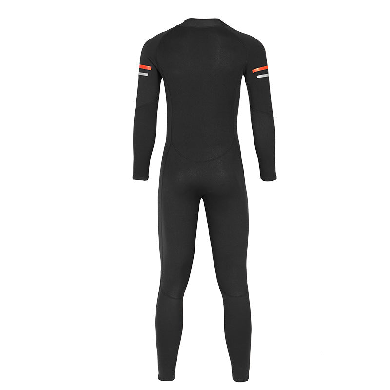 OUZO 1,5 mm Herren Neopren-Einteiler Wetsuit - Ganzkörper-Thermo-Tauchanzug