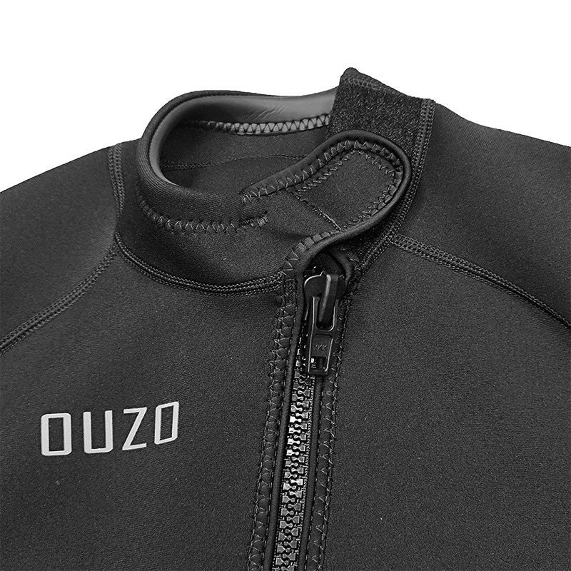 OUZO 1,5 mm Herren Neopren-Einteiler Wetsuit - Ganzkörper-Thermo-Tauchanzug