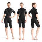 OUZO 3mm Neopren Rash Guard für Damen – UV-Schutz Schwimmshirt