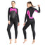 OUZO 3mm Neopren Rash Guard für Damen - UV-Schutz Schwimmshirt