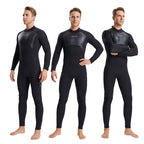 OUZO 3mm Herren Neopren-Einteiler-Tauchanzug - Thermal-Ganzkörper-Tauchanzug