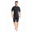 OUZO 3mm Neopren Shorty Herren - Kurzarm Thermo Tauchanzug