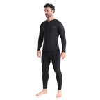 OUZO 3mm Neopren Herren zweiteiliger Tauchanzug Set - Thermischer Tauchanzug