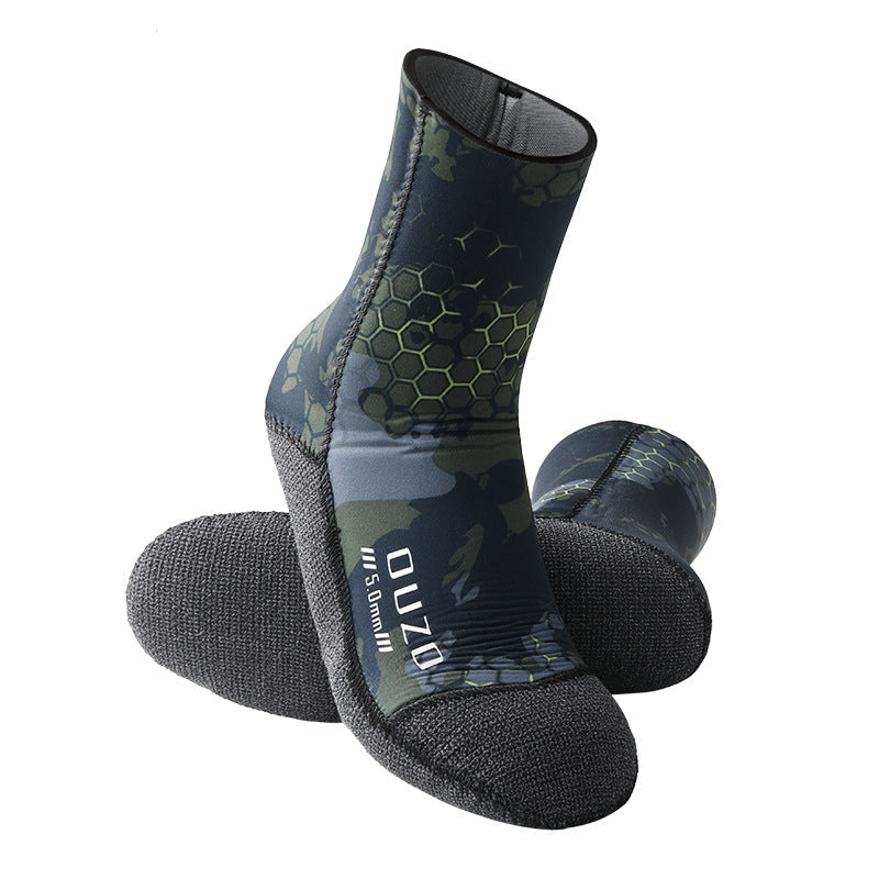 OUZO 5mm Kevlar Tauchsocken - Schnittfeste thermische Tauchsocken Hauptbild