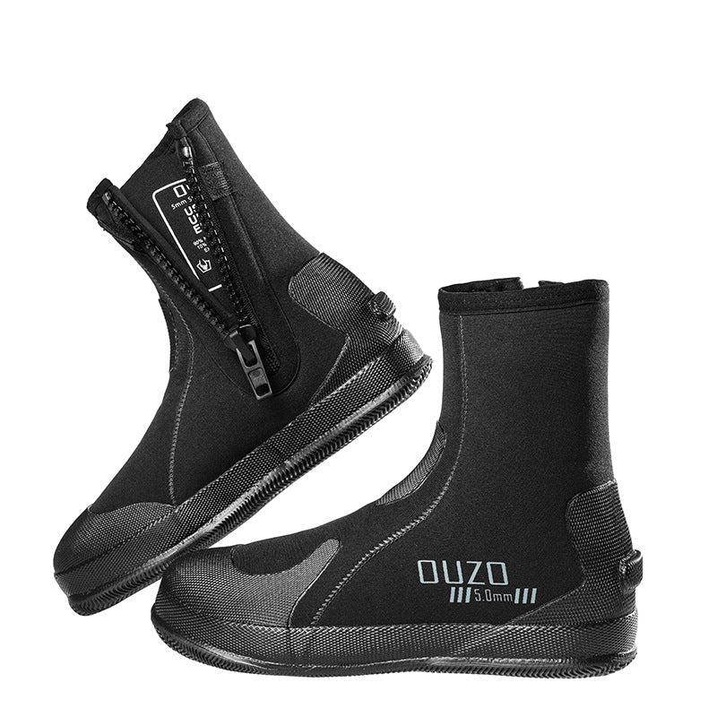 OUZO 5mm Neopren Tauchstiefel - Rutschfeste Wasserstiefel