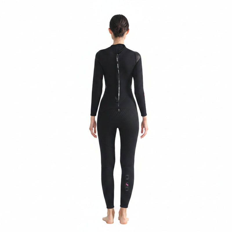 OUZO 3mm Unisex Neopren Einteiler-Neoprenanzug - Ganzkörper-Thermo-Tauchanzug