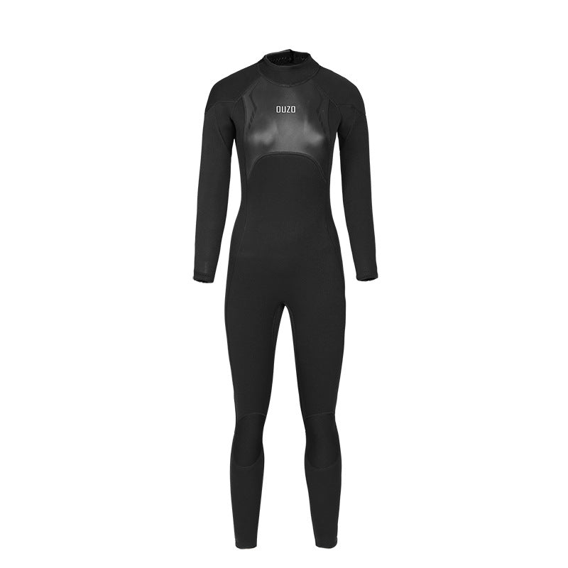 OUZO 3mm Damen Neopren-Einteiler Taucheranzug – Thermo-Ganzkörper-Tauchanzug Hauptbild
