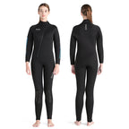 OUZO 5mm Neopren Einteiler für Damen – Ganzkörper-Thermotauchanzug