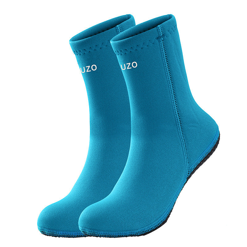 OUZO 3mm Neopren Tauchsocken - Rutschfeste Thermosocken