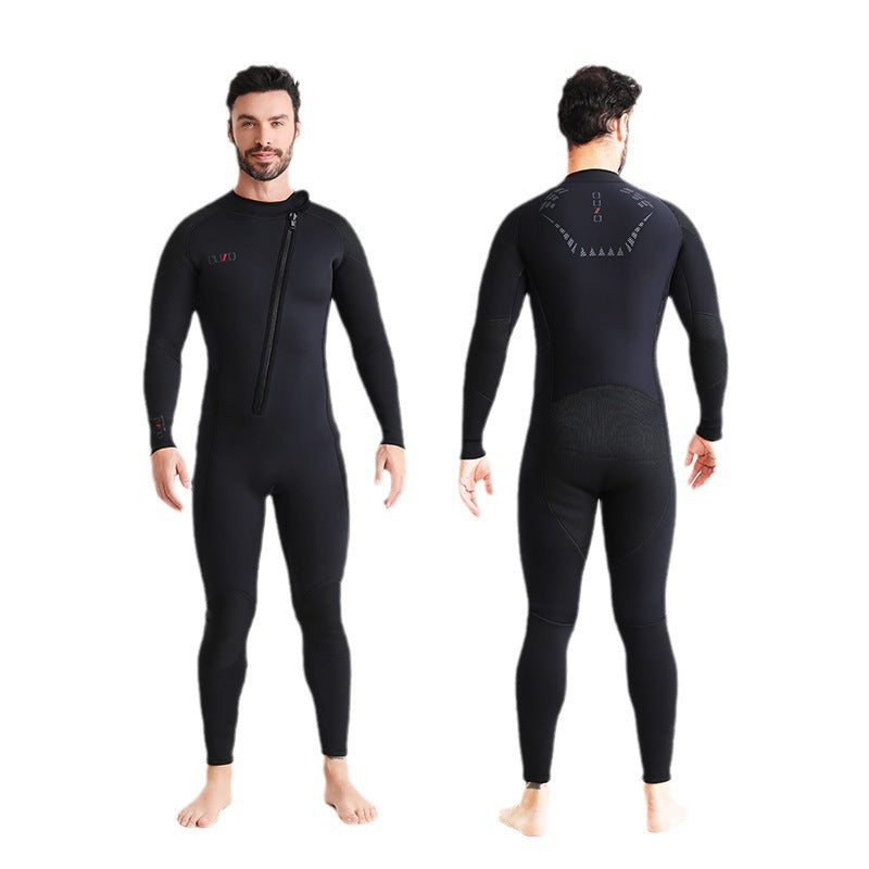 OUZO 3mm Neopren-Einteiler für Herren – Thermo-Tauchanzug für den ganzen Körper