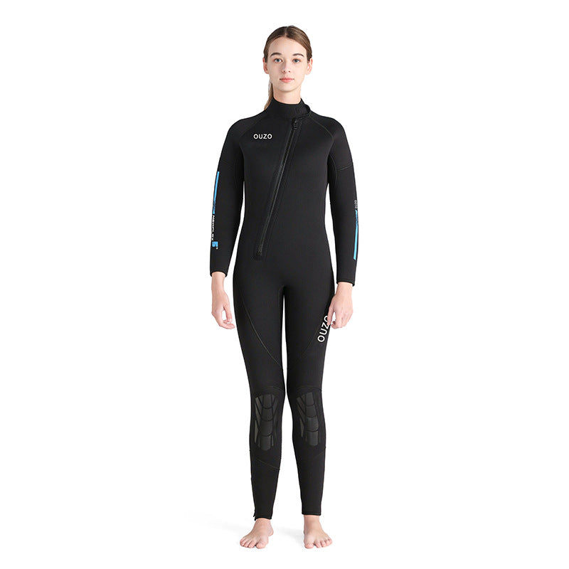 OUZO 5mm Neopren Einteiler für Damen – Ganzkörper-Thermotauchanzug Hauptbild