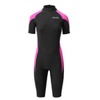 OUZO 1,5mm Neopren Shorty Damen - Kurzarm-Thermo-Tauchanzug