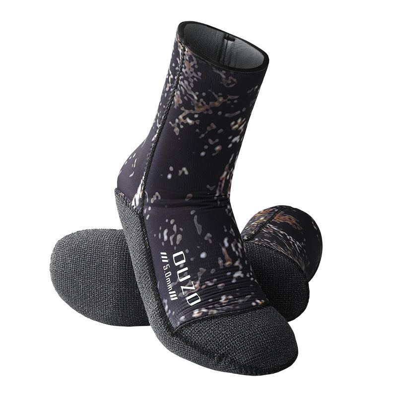 OUZO 5mm Kevlar Tauchsocken - Schnittfeste thermische Tauchsocken
