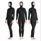 OUZO 5mm Neopren Rashguard für Damen – UV-Schutz Schwimmshirt