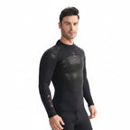 OUZO 3mm Unisex Neopren Einteiler-Neoprenanzug - Ganzkörper-Thermo-Tauchanzug