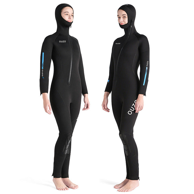 OUZO 5mm Neopren Rashguard für Damen – UV-Schutz Schwimmshirt Zweitbild