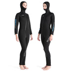 OUZO 5mm Neopren Rashguard für Damen – UV-Schutz Schwimmshirt