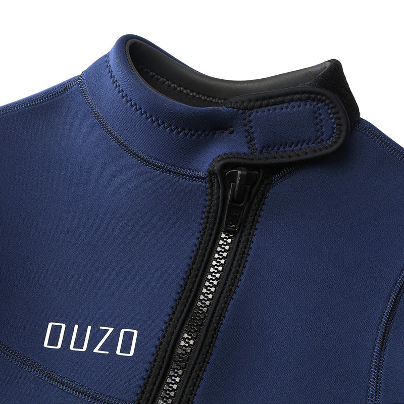 OUZO 3mm Neopren-Einteiler Herren - Ganzkörper-Thermo-Tauchanzug