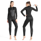 OUZO 3mm Neopren Rash Guard für Damen - UV-Schutz Schwimmshirt