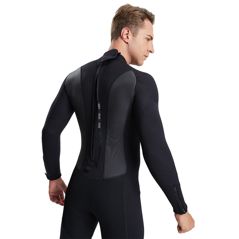 OUZO 3mm Herren Neopren-Einteiler-Tauchanzug - Thermal-Ganzkörper-Tauchanzug