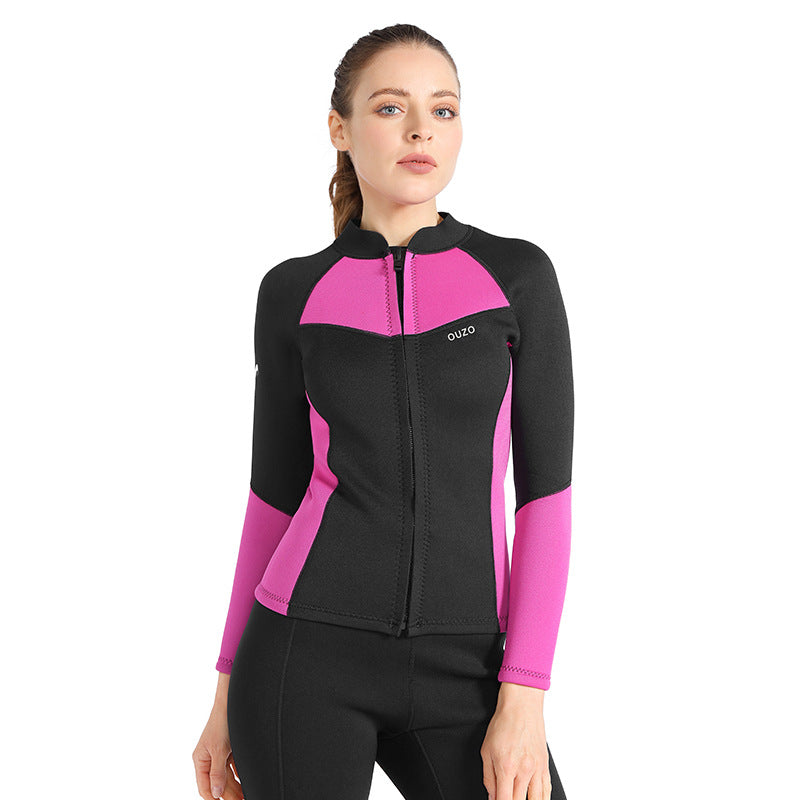 OUZO 1,5 mm Damen Neopren-Zweiteiler-Set – Thermo-Tauchanzug