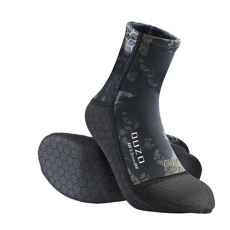 OUZO 3mm Neopren-Tauchsocken - Rutschfeste Thermosocken