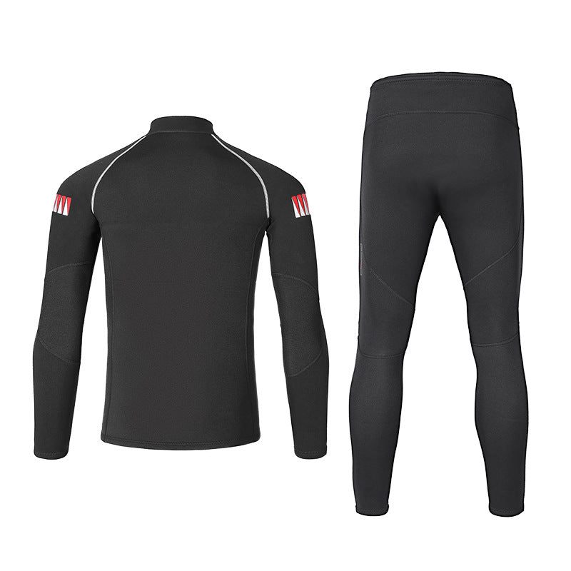 OUZO 1,5mm Neopren zweiteiliges Wetsuit Set - Thermotauchanzug