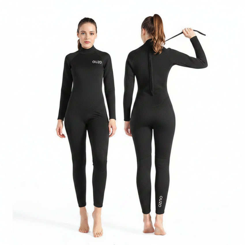 OUZO 1,5mm Herren Neopren-Einteiler - Thermischer Ganzkörper-Tauchanzug