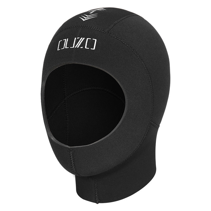 OUZO 5mm Neopren Tauchhaube Unisex - Kaltwasser-Thermohaube
