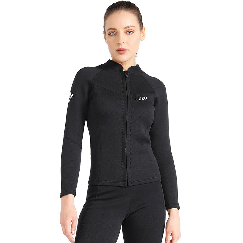 OUZO 1,5 mm Damen Neopren-Zweiteiler-Set – Thermo-Tauchanzug Hauptbild