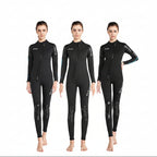 OUZO 3mm Damen Neopren-Einteiler-Taucheranzug – Thermo-Ganzkörper-Tauchanzug